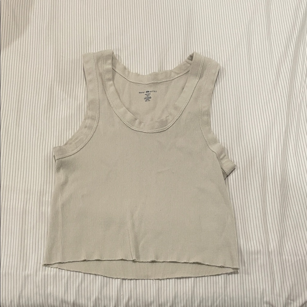 Brandy Melville Light Gray Tank Top